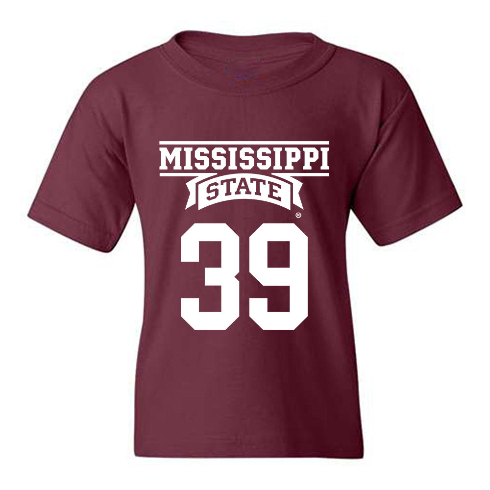 Mississippi State - NCAA Baseball : Patrick Spencer - Classic Shersey Youth T-Shirt-0