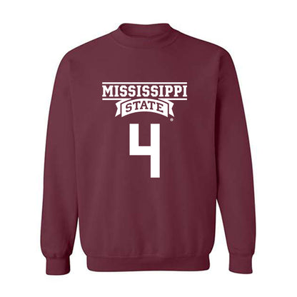 Mississippi State - NCAA Women's Basketball : Trayanna Crisp - Classic Shersey Crewneck Sweatshirt-0
