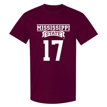 Mississippi State - NCAA Football : AJ Swann - Classic Shersey T-Shirt-0