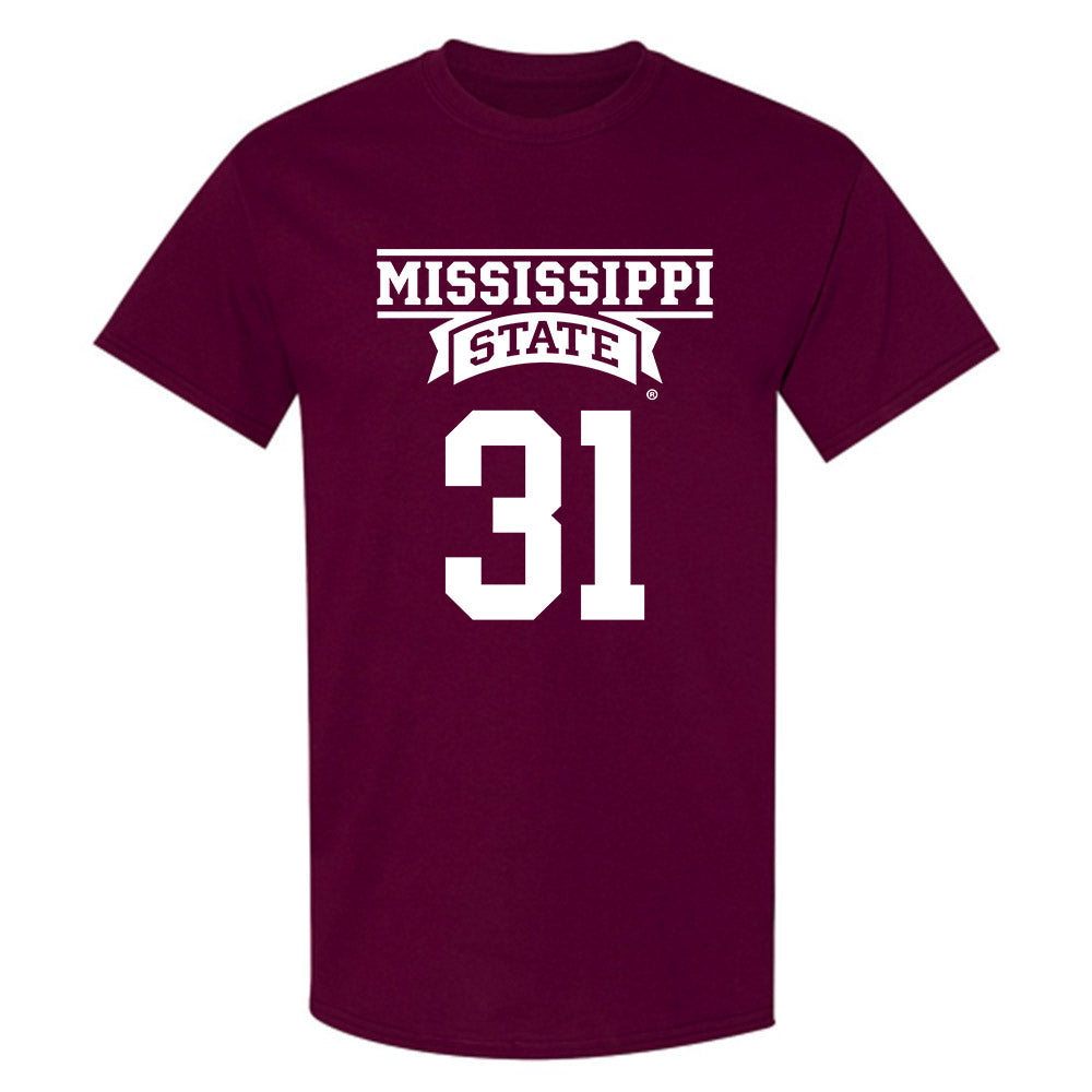Mississippi State - NCAA Football : Lakendrick James - Classic Shersey T-Shirt-0