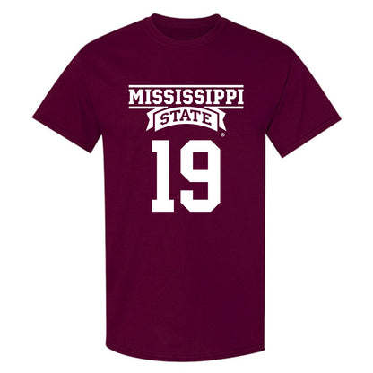 Mississippi State - NCAA Women's Soccer : Hailey Johnson - Classic Shersey T-Shirt-0