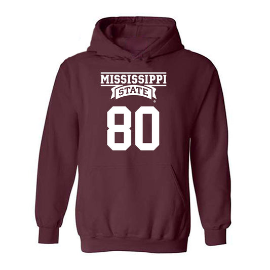 Mississippi State - NCAA Football : Fisher Southall - Classic Shersey Hooded Sweatshirt-0