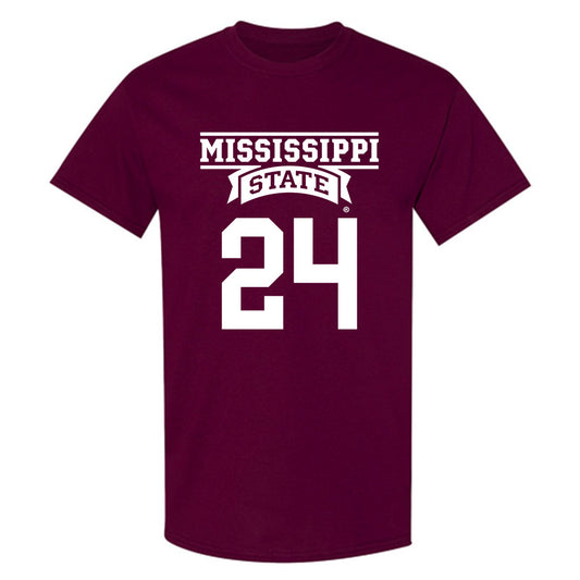 Mississippi State - NCAA Football : Fluff Bothwell - Classic Shersey T-Shirt-0