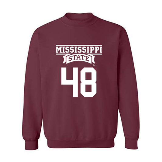 Mississippi State - NCAA Football : Hayden Chambers - Classic Shersey Crewneck Sweatshirt-0