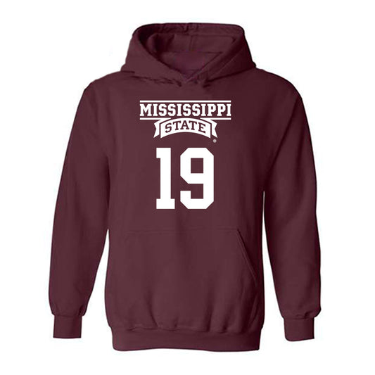 Mississippi State - NCAA Football : Keymian Henderson - Classic Shersey Hooded Sweatshirt-0