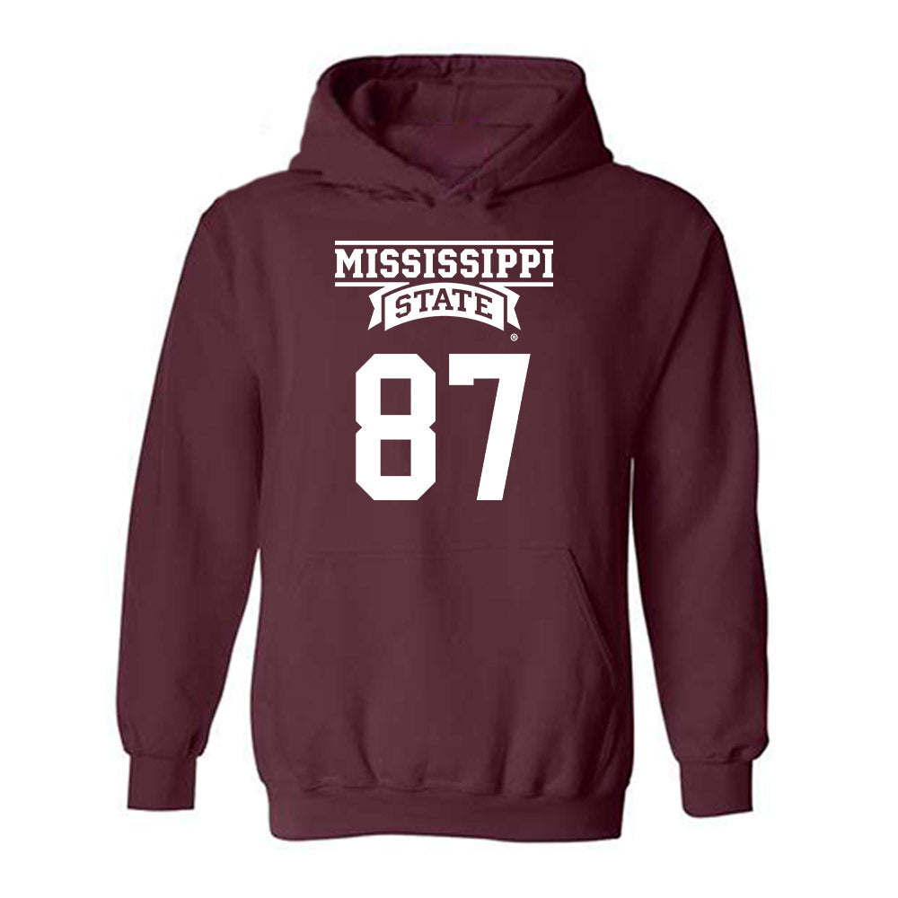 Mississippi State - NCAA Football : Sam West - Classic Shersey Hooded Sweatshirt-0
