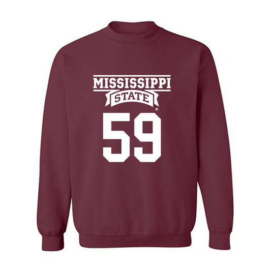 Mississippi State - NCAA Football : Tyler Miller - Classic Shersey Crewneck Sweatshirt-0