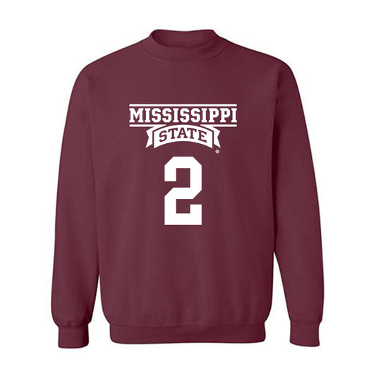 Mississippi State - NCAA Women's Volleyball : Adriana Jeanpierre - Classic Shersey Crewneck Sweatshirt-0