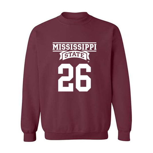 Mississippi State - NCAA Football : Jamroc Grimsley - Classic Shersey Crewneck Sweatshirt-0