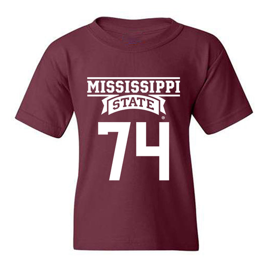 Mississippi State - NCAA Football : Kison Shepard - Classic Shersey Youth T-Shirt-0