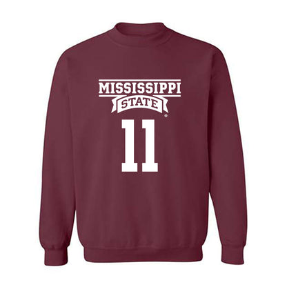Mississippi State - NCAA Football : Tj Lockhart - Classic Shersey Crewneck Sweatshirt-0