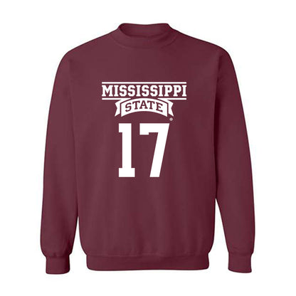 Mississippi State - NCAA Baseball : Parker Rhodes - Classic Shersey Crewneck Sweatshirt-0
