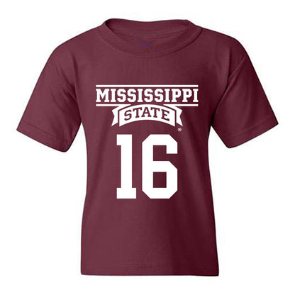 Mississippi State - NCAA Football : Derion Gullette - Classic Shersey Youth T-Shirt-0
