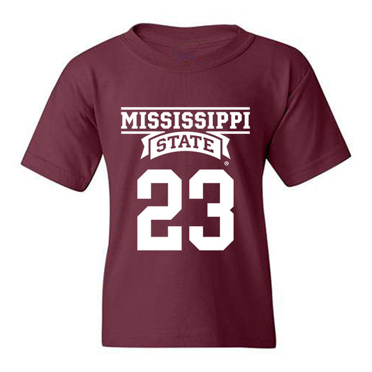 Mississippi State - NCAA Men's Basketball : King Grace - Classic Shersey Youth T-Shirt-0
