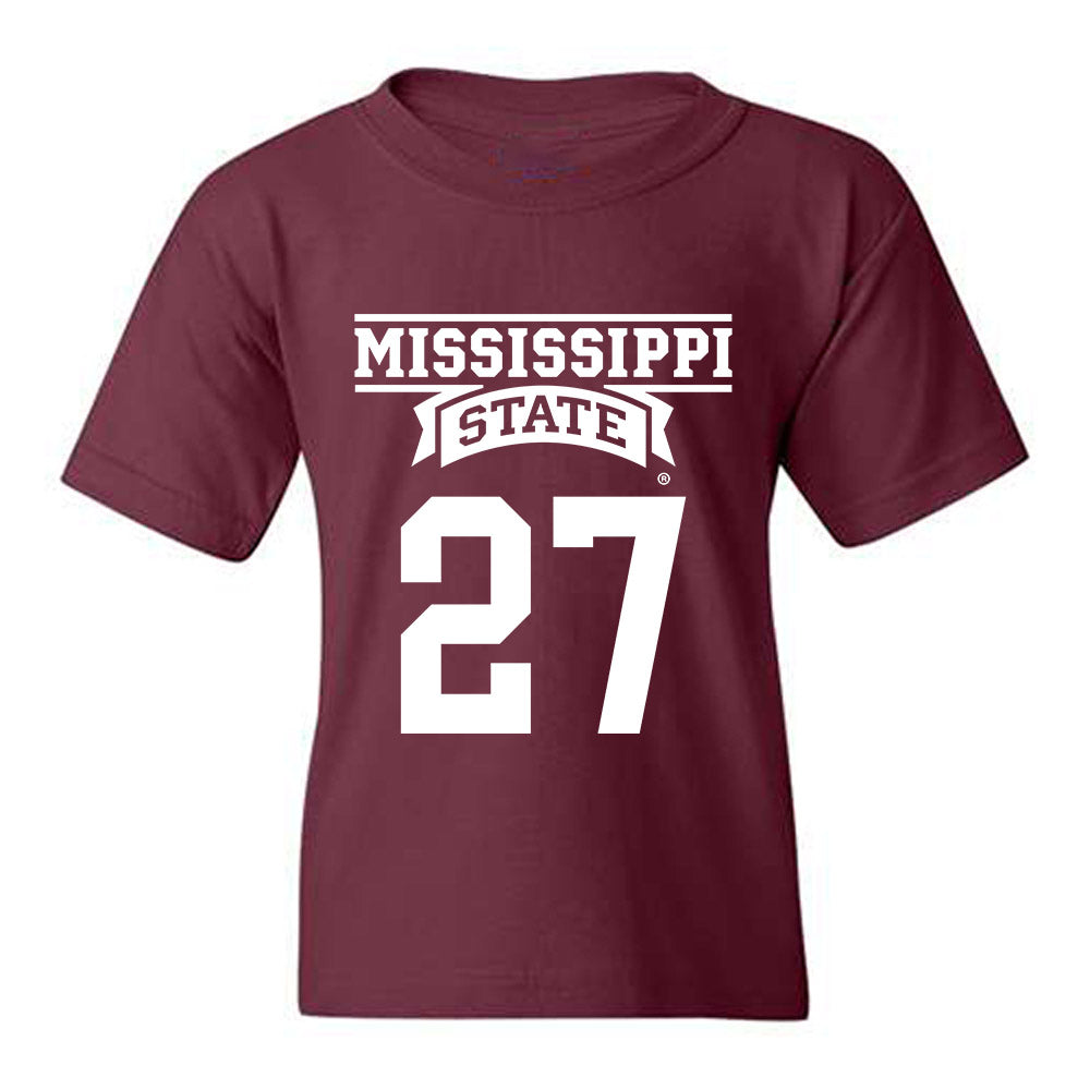 Mississippi State - NCAA Baseball : Peter Mershon - Classic Shersey Youth T-Shirt-0
