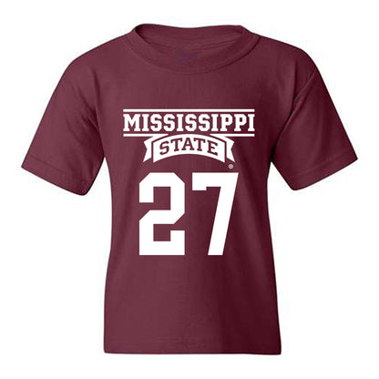 Mississippi State - NCAA Baseball : Peter Mershon - Classic Shersey Youth T-Shirt-0