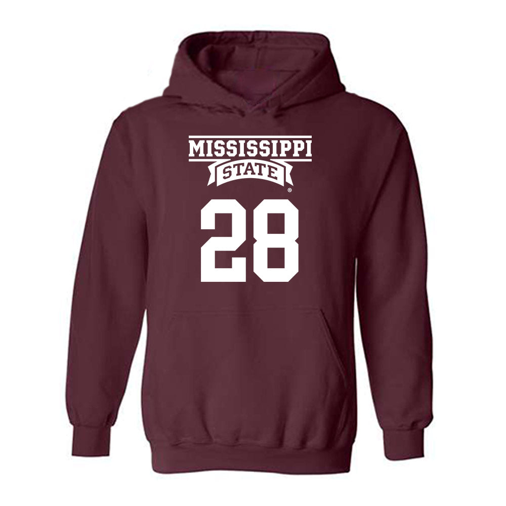 Mississippi State - NCAA Football : Tanner Johnson - Classic Shersey Hooded Sweatshirt-0