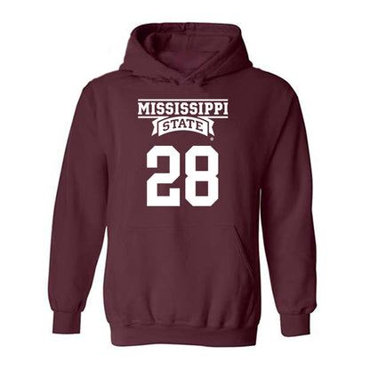 Mississippi State - NCAA Football : Tanner Johnson - Classic Shersey Hooded Sweatshirt-0