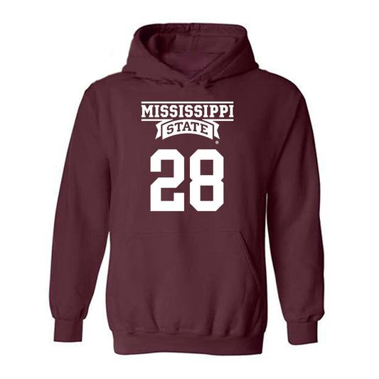 Mississippi State - NCAA Football : Tanner Johnson - Classic Shersey Hooded Sweatshirt-0
