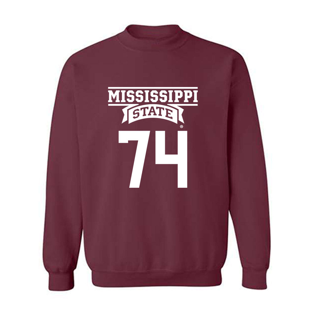 Mississippi State - NCAA Football : Kison Shepard - Classic Shersey Crewneck Sweatshirt-0