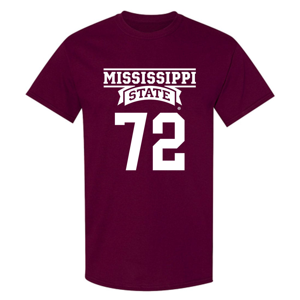 Mississippi State - NCAA Football : Canon Boone - Classic Shersey T-Shirt-0
