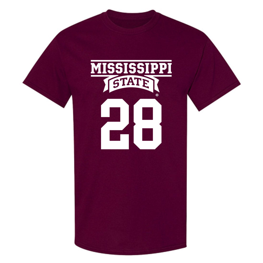 Mississippi State - NCAA Football : Tanner Johnson - Classic Shersey T-Shirt-0