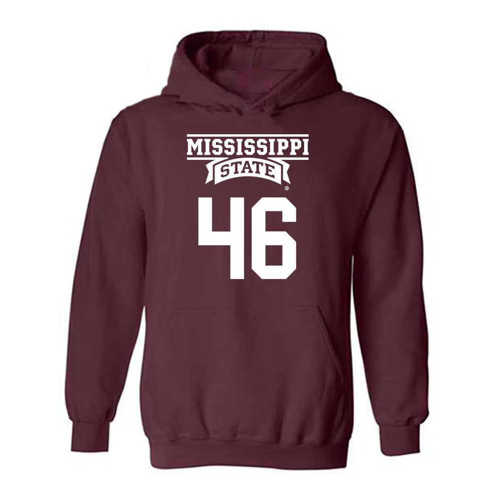Mississippi State - NCAA Football : Kyle Rushing - Classic Shersey Hooded Sweatshirt-0