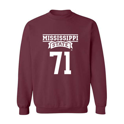 Mississippi State - NCAA Football : Saquon Miles - Classic Shersey Crewneck Sweatshirt-0