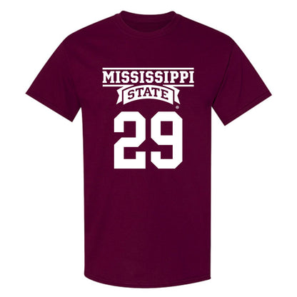 Mississippi State - NCAA Baseball : Maddox Webb - Classic Shersey T-Shirt-0