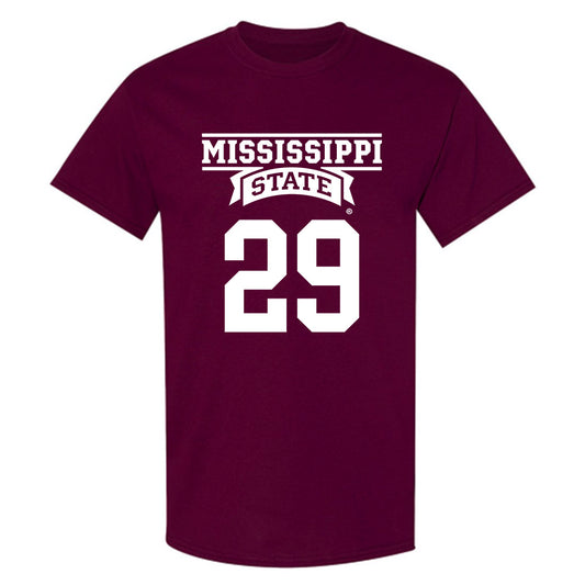 Mississippi State - NCAA Baseball : Maddox Webb - Classic Shersey T-Shirt-0