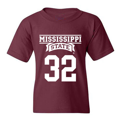 Mississippi State - NCAA Football : AJ Rice - Classic Shersey Youth T-Shirt-0