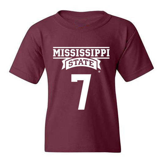 Mississippi State - NCAA Football : Zakari Tillman - Classic Shersey Youth T-Shirt-0