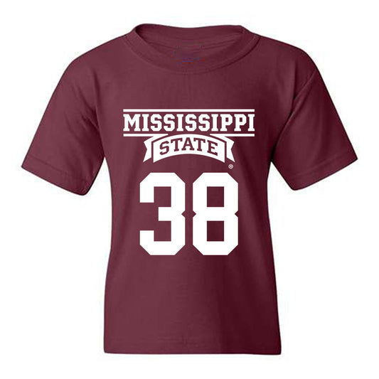 Mississippi State - NCAA Football : Jaylen Aborom - Classic Shersey Youth T-Shirt-0