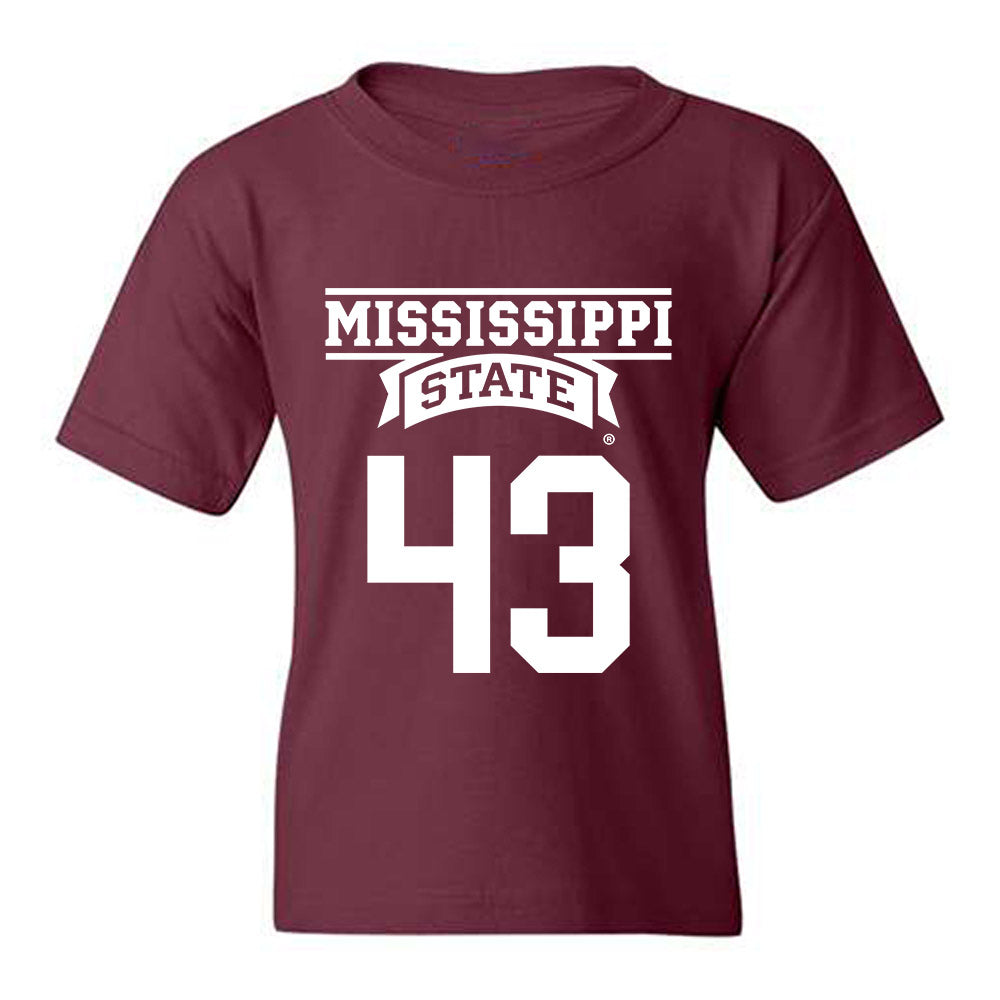 Mississippi State - NCAA Football : Will Whitson - Classic Shersey Youth T-Shirt-0