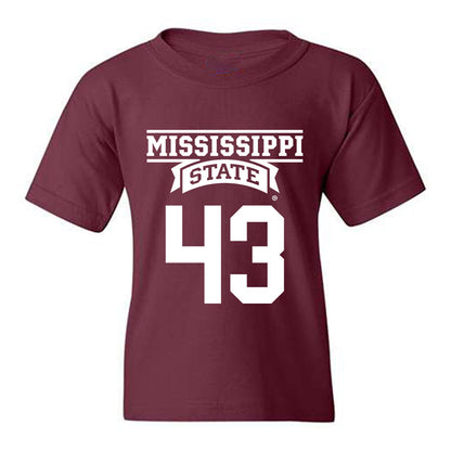 Mississippi State - NCAA Football : Will Whitson - Classic Shersey Youth T-Shirt-0