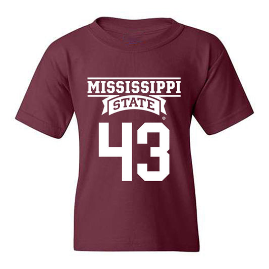 Mississippi State - NCAA Football : Will Whitson - Classic Shersey Youth T-Shirt-0