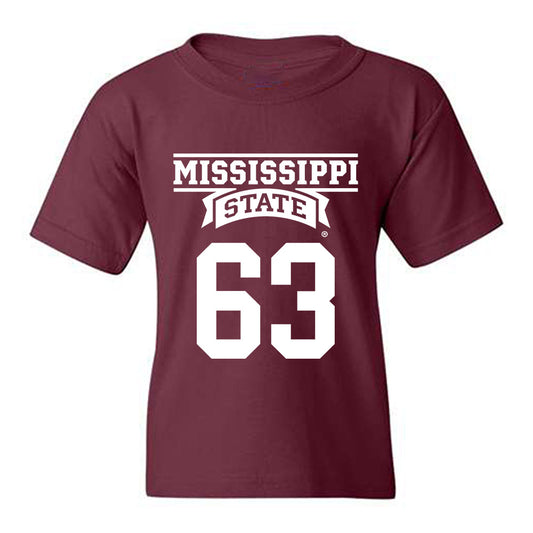 Mississippi State - NCAA Football : Mario Nash Jr. - Classic Shersey Youth T-Shirt-0