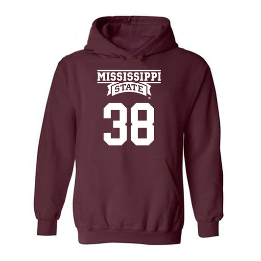 Mississippi State - NCAA Football : Jaylen Aborom - Classic Shersey Hooded Sweatshirt-0