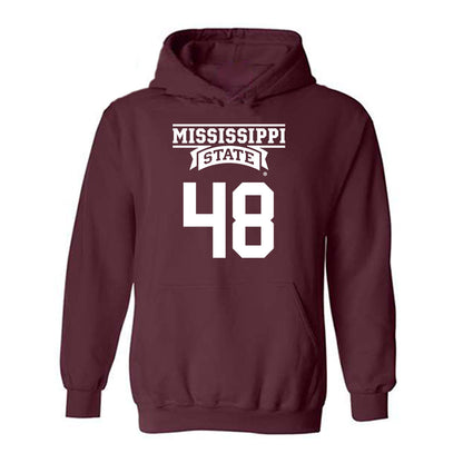Mississippi State - NCAA Football : Hayden Chambers - Classic Shersey Hooded Sweatshirt-0