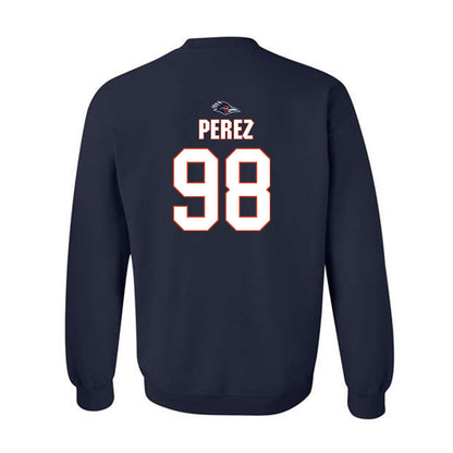 UTSA - NCAA Football : Jesse Perez - Classic Shersey Crewneck Sweatshirt-1