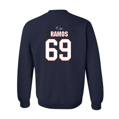 UTSA - NCAA Football : Eucebio Ramos - Classic Shersey Crewneck Sweatshirt-1