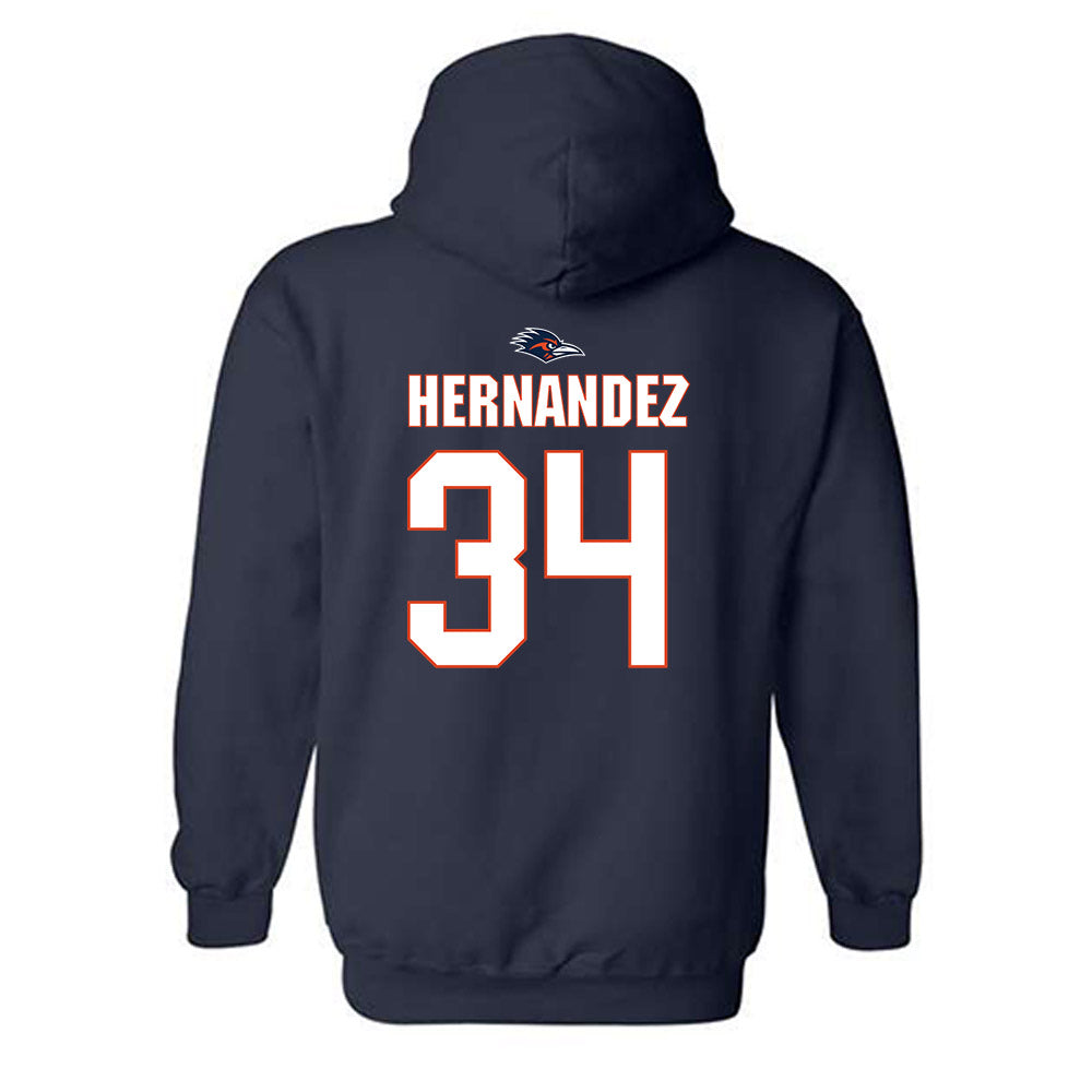 UTSA - NCAA Softball : Arlette Hernandez - Classic Shersey Hooded Sweatshirt-1