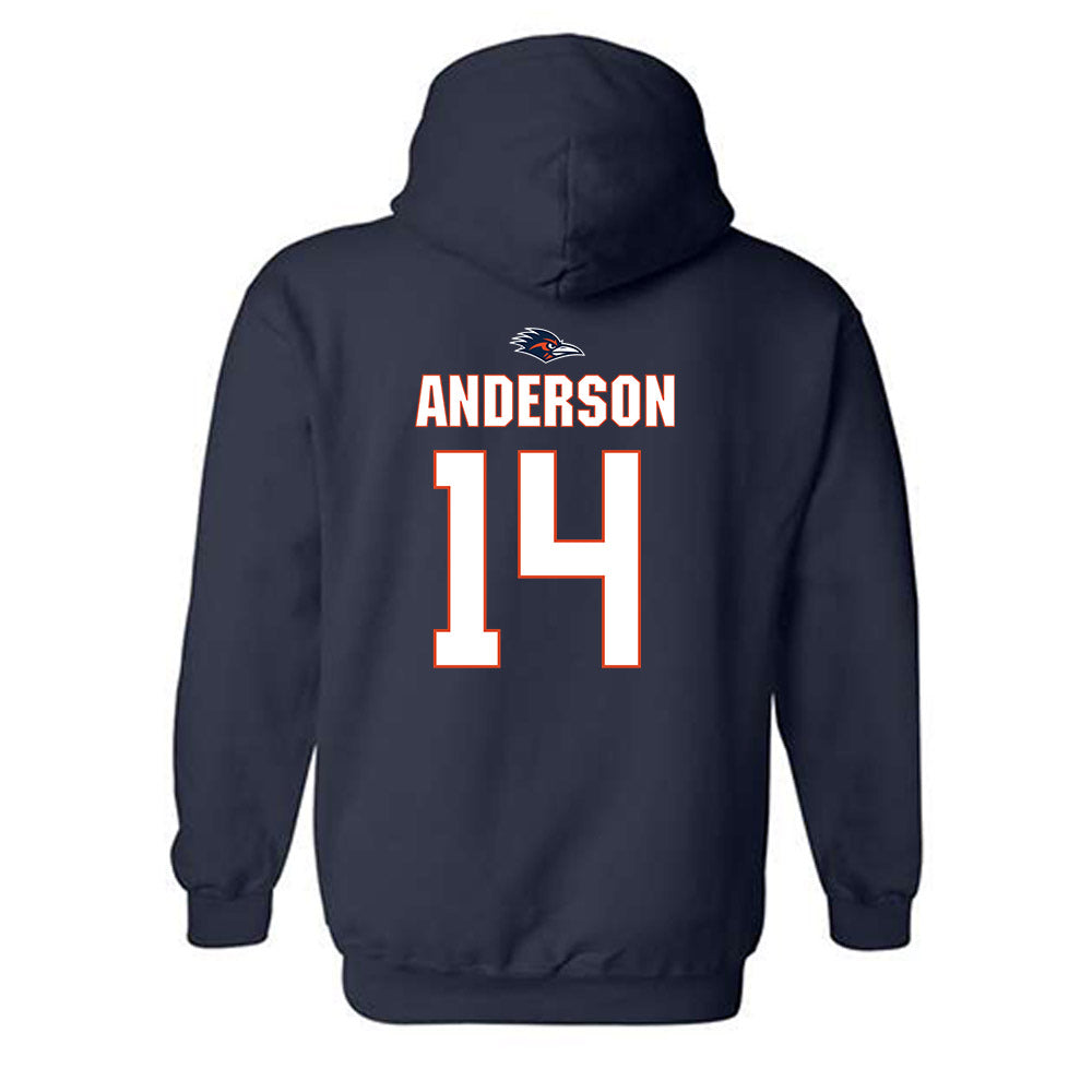 UTSA - NCAA Football : Mekhi Anderson - Classic Shersey Hooded Sweatshirt-1