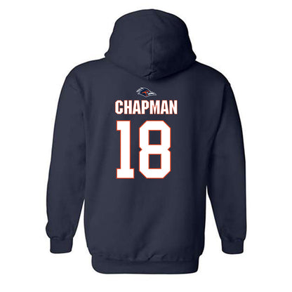 UTSA - NCAA Football : Asaad Chapman - Classic Shersey Hooded Sweatshirt-1