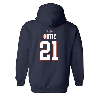 UTSA - NCAA Women's Volleyball : Valeria Ortiz - Classic Shersey Hooded Sweatshirt-1