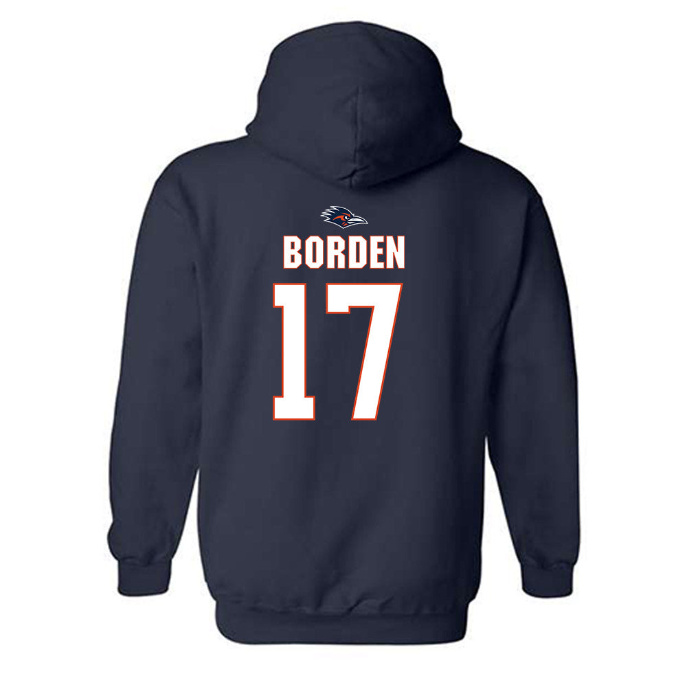 UTSA - NCAA Men's Basketball : Stanley Borden - Classic Shersey Hooded Sweatshirt-1