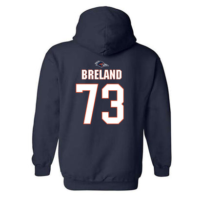UTSA - NCAA Football : Amarion Breland - Classic Shersey Hooded Sweatshirt-1