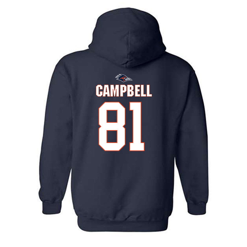 UTSA - NCAA Football : Miles Campbell - Classic Shersey Hooded Sweatshirt-1