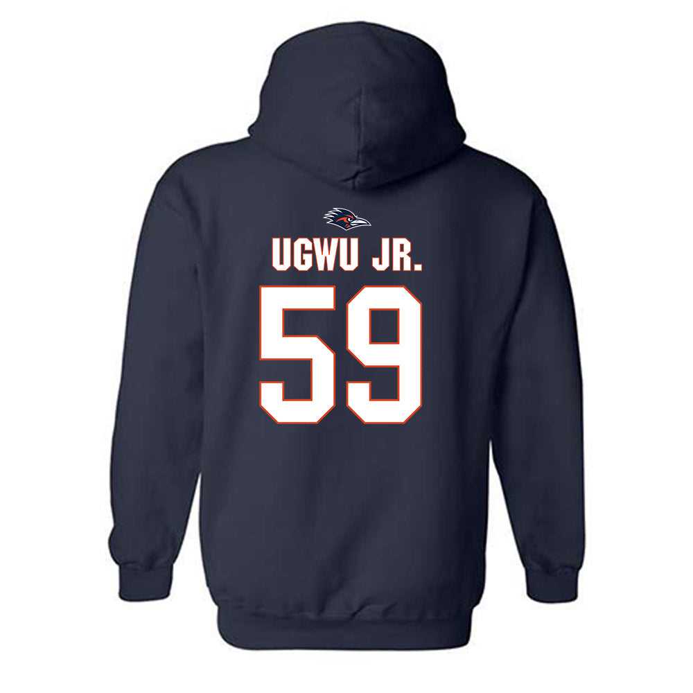 UTSA - NCAA Football : Joseph Ugwu Jr. - Classic Shersey Hooded Sweatshirt-1