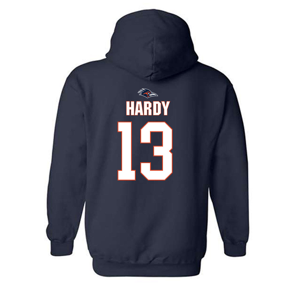 UTSA - NCAA Football : Jamel Hardy - Classic Shersey Hooded Sweatshirt-1